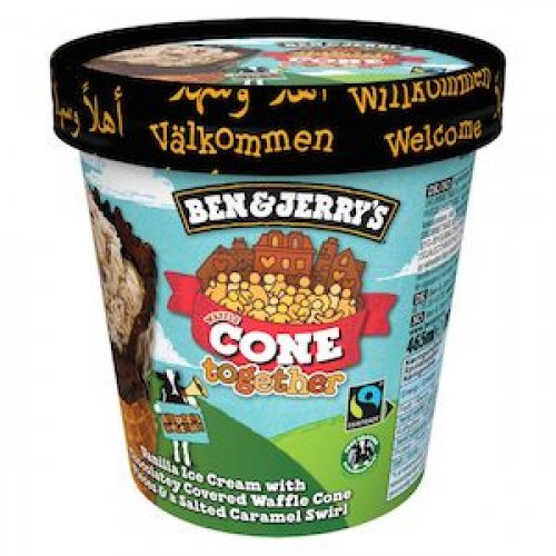 BEN & JERRY'S - CONE TOGETHER (450ml)