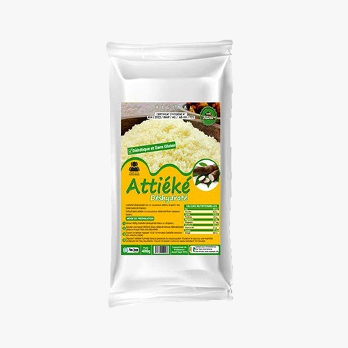 ATTIEKE DESHYDRATE SANS GLUTEN