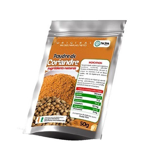 POUDRE DE CORIANDRE BIO