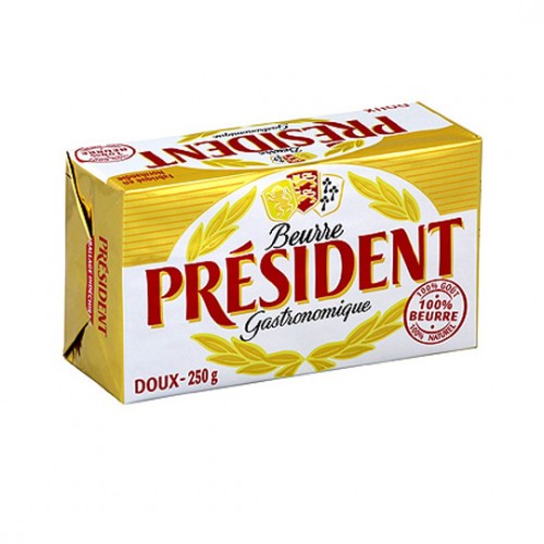 BEURRE PRESIDENT - GASTRONOMIQUE (250g)