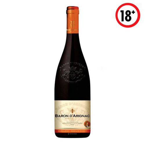 BARON D'ARIGNAC ROUGE MOELLEUX (750ml)