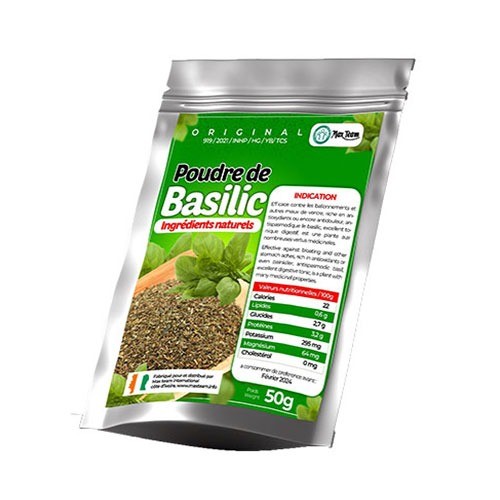POUDRE DE BASILIC BIO